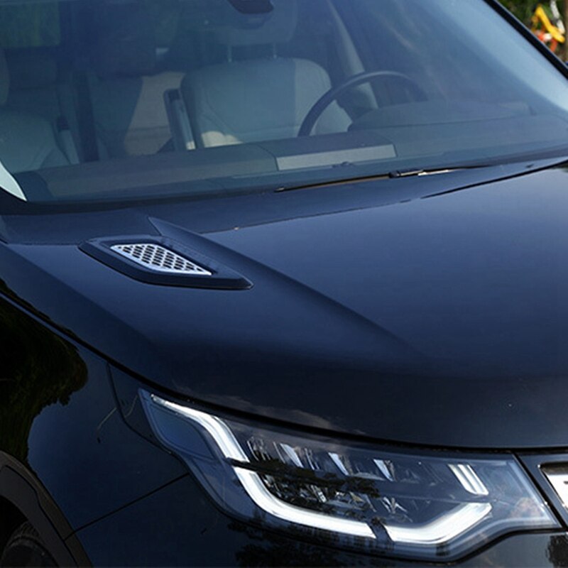 -Car Hood Air Vent Outlet Wing Trim for Land Rover Discovery 5 LR5 Decorative Accessory