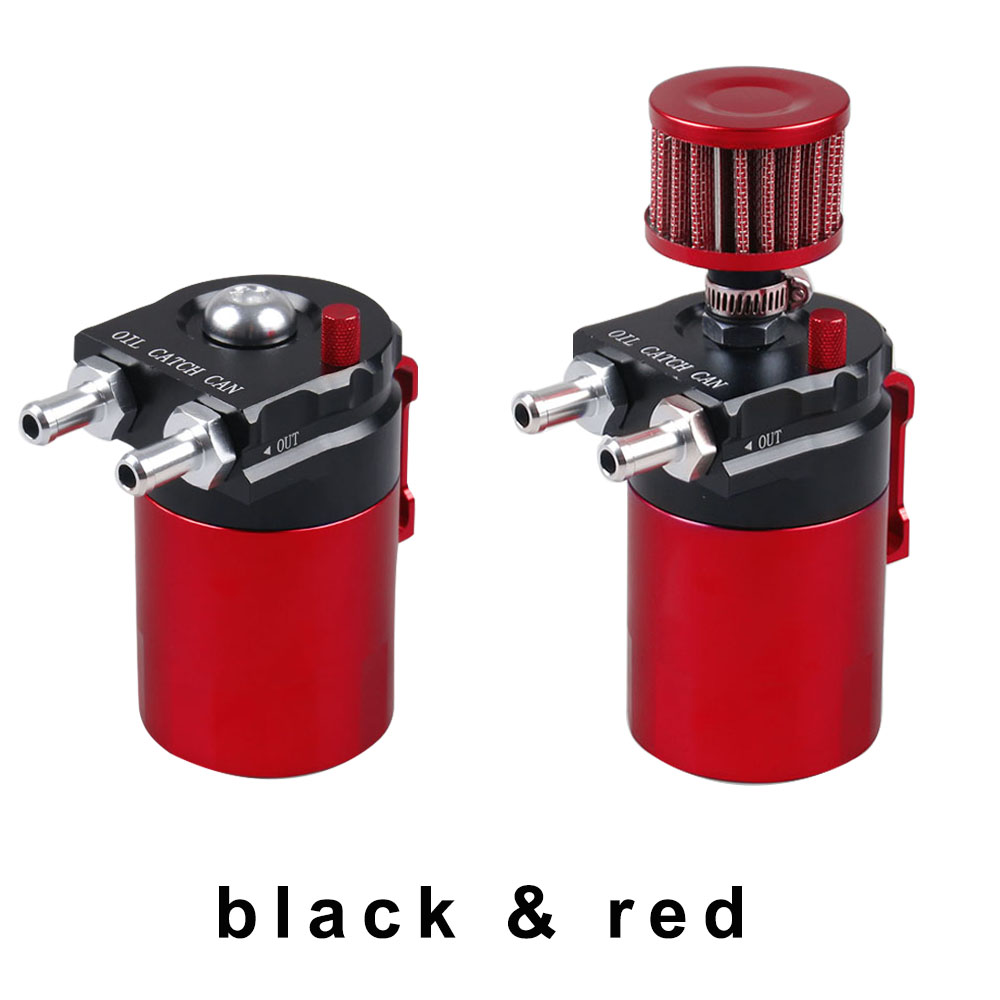 Bil aluminium reservoar drivstoff tank oljefangst universell oljeseparator beholder reservoar lufting sylinder filter sett occ 025: Multi