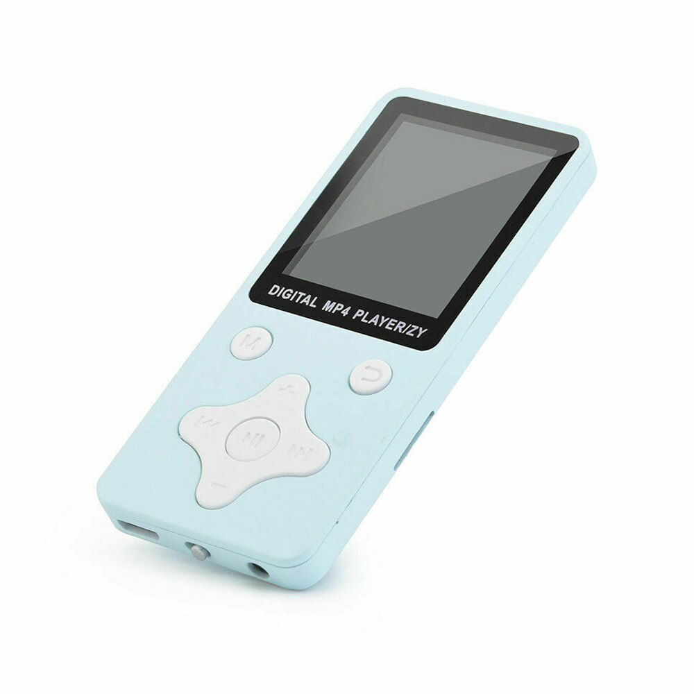 Draagbare 1.8 Inch Bluetooth MP3 Player Lcd-scherm 32Gb Muziek Spelen Met Fm Radio Video Games Movie Walkman MP3 MP4 Speler: Blauw