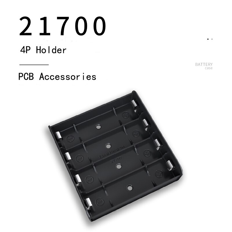 DIY Power Bank Cases 21700 Battery holder 21700 Battery case 21700 Storage Box 1P/2P/3P/4P Rechargeable Battery 21700 box 4pcs: 4P holder