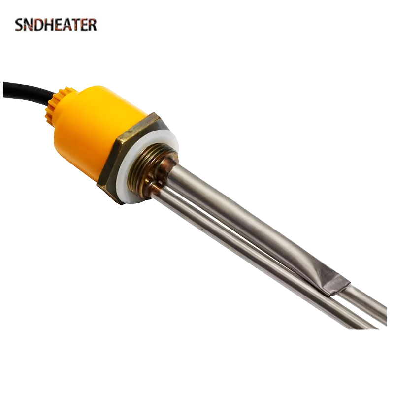 SNDHEATER 220V 1500W elemento calefactor de resistencia al agua Solar calentador eléctrico Industrial de 400MM con controlador de temperatura de enchufe