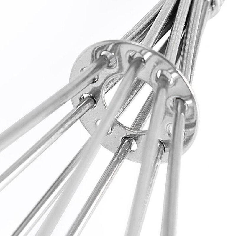 6 Inch Kitchen Whisk, Stainless Steel Balloon Wire Whisk Heat Resistant Whisk Set Egg Beater Blender Kitchen Tools