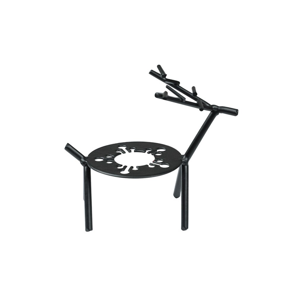 Herten-vormige Retro Lakzegel Metaal Ijzer Wax Stick Zegellak Oven Isolatie Wax Stick Smelten Lijm Wax Pellet oven Stand