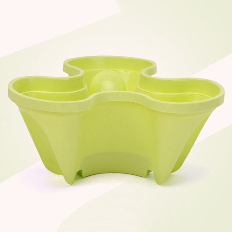 Plastic Stackable Vertical Flower Plant Pot Seedling Holder Garden Planter Decor Suitable For Growing ,Herbs Flowers, Strawberry