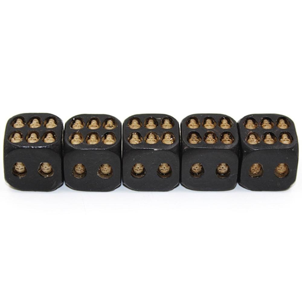 Skull Bones Dice Six Sided Skeleton Dice Club Pub Party Game Toys Resin Dice For Children Adults