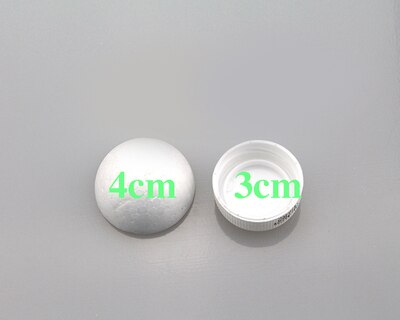 2-30cm de diamètre blanc demi rond solide polystyrène polystyrène polystyrène mousse boules pour enfants/enfants bricolage à la main/matériaux de décoration: 4cm 40pcs