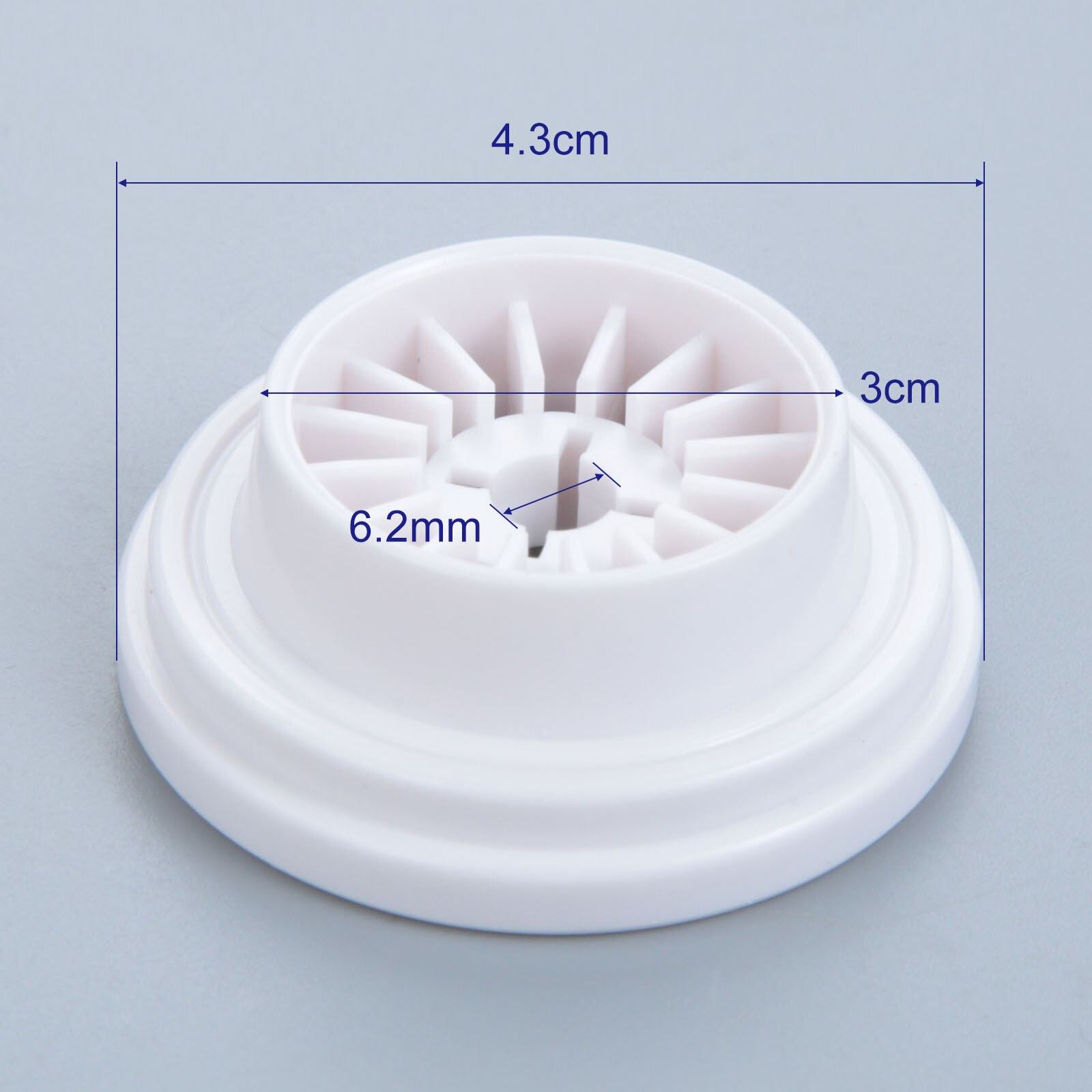 2 Stuks 43Mm Naaimachine Spool Pin Cap 511113-456 Fit Voor Singer Modellen Veel 2000 4000 5000 6000 9000 Singer Dubbele Spoel