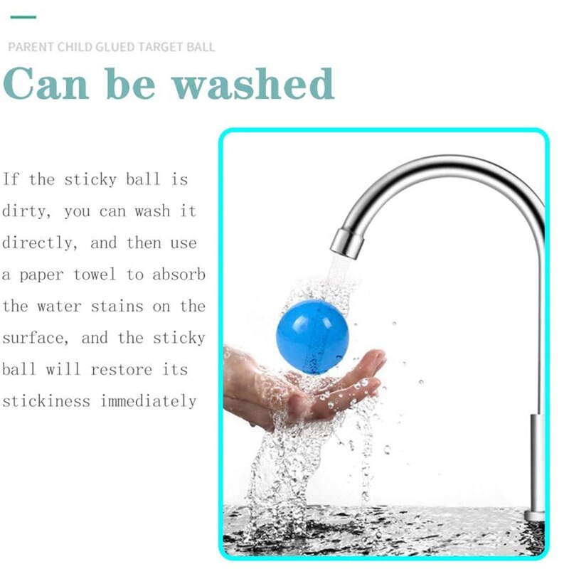5Pcs Glow In The Dark Stress Ballen Plafond Sticky Ballen, Decompressie Speelgoed Ballen, leuk Speelgoed Voor Volwassenen En Kinderen
