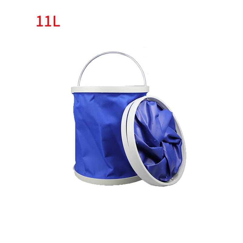 Cubo plegable a prueba de agua es conveniente respetuoso con el medio ambiente resistente al desgaste plegable cubo para coche de mantenimiento de lavado de coche cubo portátil