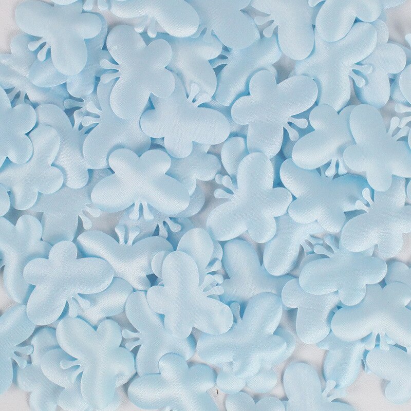 Pétales de papillons artificiels, 3.5 cm, 100 pièces, à poser à la main, pour arroser le lit, décoration pour salle de mariage