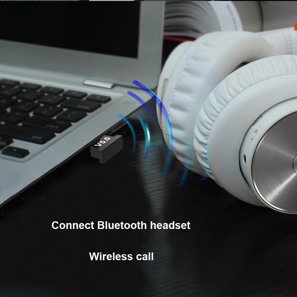 Adaptery USB kompatybilne z Bluetooth Bezprzewodowy adapter komputerowy USB Odbiornik audio Klucze nadajnika do laptopa Mini Sender