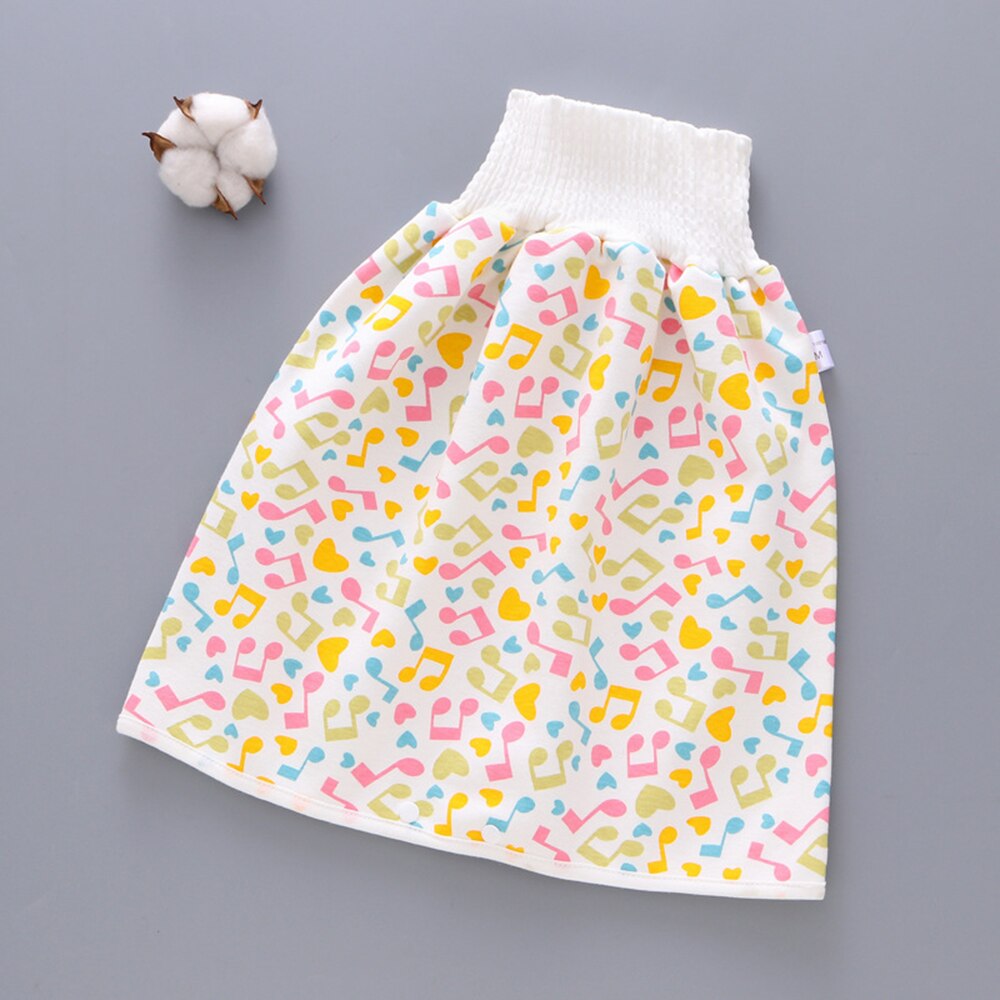 1PCS Baby Waterproof Diaper Skirt Cotton High Waist Children Training Pants Cloth Reusable Baby Diaper Sleeping Leak-proof: style 5