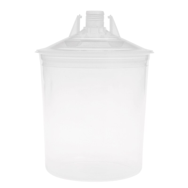Transparent Plastic Paint Mixing Cups Inner Cup with Lid For Accurate Mixing Of Paint And Liquids 600ML School Laboratory Cups