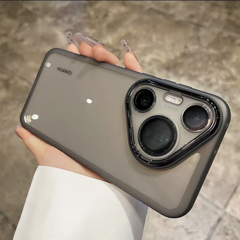Für Huawei Pura 70 Hülle Huawei Pura 80 Profi Handyhülle Huawei Pura 70 Ultra 80 Profi + Transparente Silikon-Kameraschutzhülle