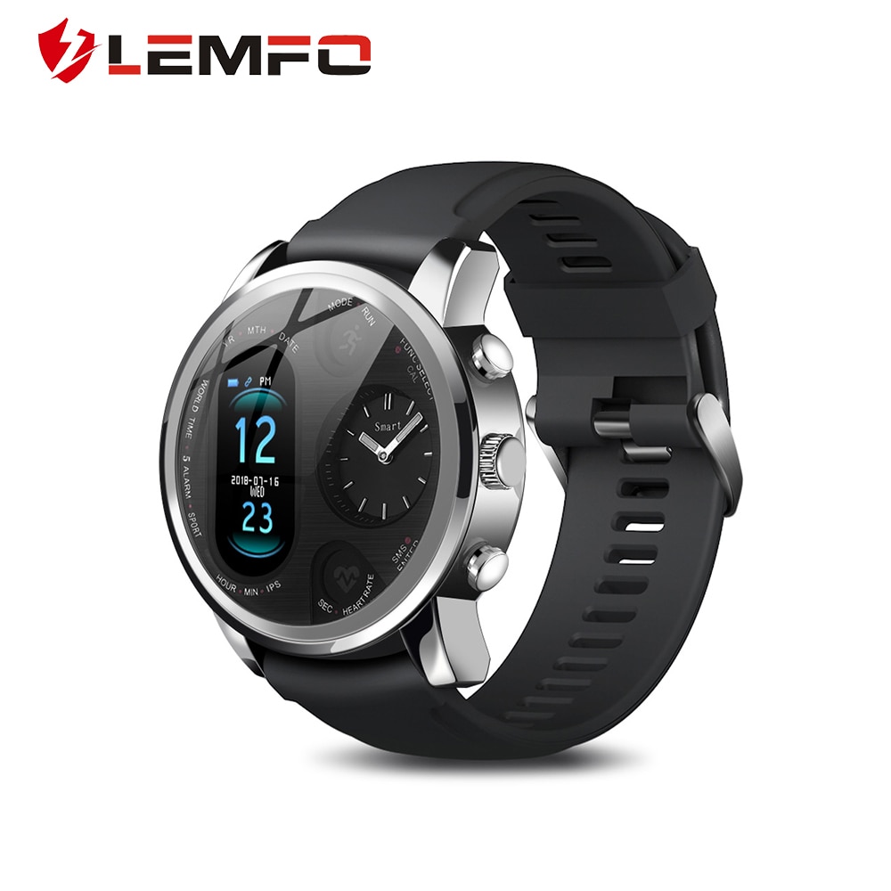 LEMFO montre intelligente pour hommes et femmes tension artérielle oxygène appel Message activité rappel Bracelet intelligent affichage couleur