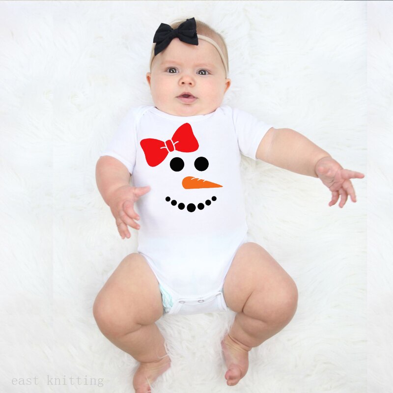 Dermspe sommer-Baby-strampler für jungen und mädchen, kurzärmelig, mit buchstabenprint, niedlichem Karikatur-motiv, aus baumwolle, weiß, Ich bin angebot