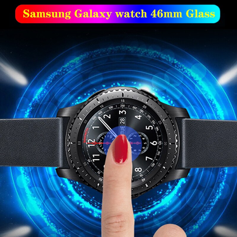 Galaxy watch 46mm For Samsung Gear S3 Frontier Galaxy watch 42mm Gear Sport band Screen Protector 9H 2.5D Tempered S 3 active 2