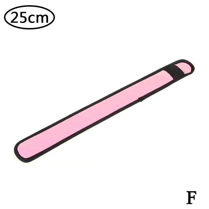 Running Luminous Bracelet LED Glow Light Up Wristbands Flashing Arm Wrist Band Safety Gear Lights For Outdoor Sports: 25cm-pink