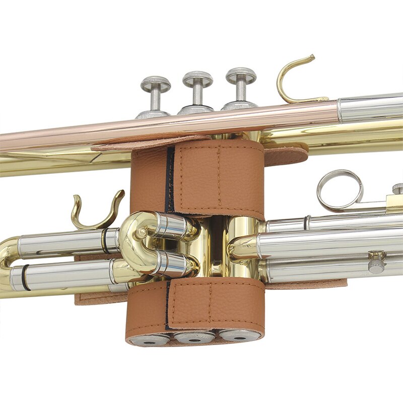 Leer Professionele Trompet Beschermende Cover Case Trompet Onderdelen Accessoires Trompet Beschermhoes Instrument Accessoires
