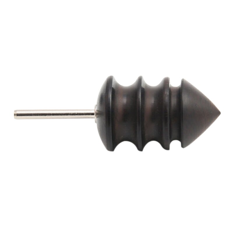 Ferramenta de couro Borda Vigarista Elétrica Polimento Flat/Apontou Cabeça Sândalo Couros Craft DIY Ferramentas Brunidor de Ponta Moagem Haste: B