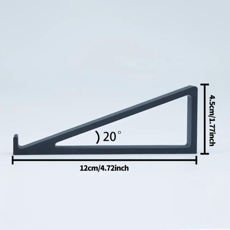 1 Pair Keyboard Risers for Computer Adjustable NonSlip Stand Ergonomic Office Desk Accessories for Typing Comfort