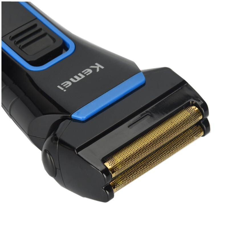 100-240V rasoir électrique alternative oeillet Rechargeable tondeuse Double lames pour hommes rasoir électrique Machine à raser 35D