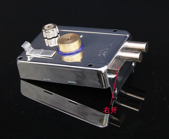 Door Lock Strong Deadbolt Home Security Universal Exterior Anti-theft Accessory Stainless Steel Multiple Insurance Smooth