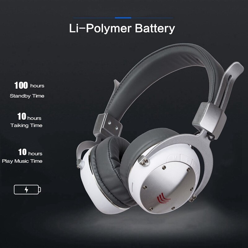 EK-MH6 Headset, Bluetooth 4.2 Kaart Pluggable Subwoofer Headset Draadloze Sport Opvouwbare Headset