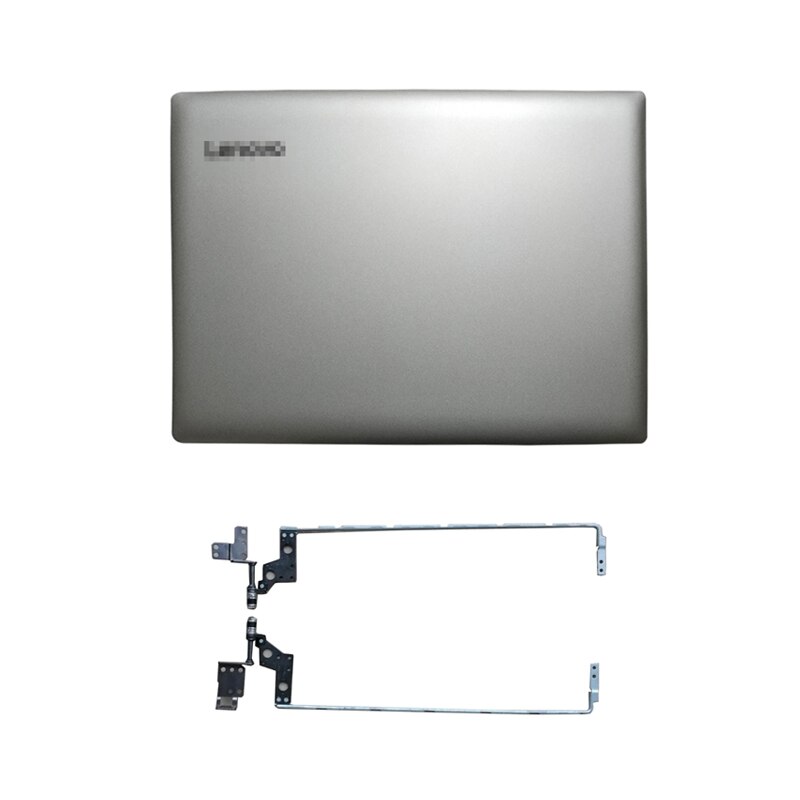 Nowy Laptop dla Lenovo IdeaPad 320-15 320-15IKB 320-15ISK 320-15ABR LCD tylna pokrywa/przednia ramka/zawiasy/podparcie dłoni/dolna obudowa srebrny: A Hinges