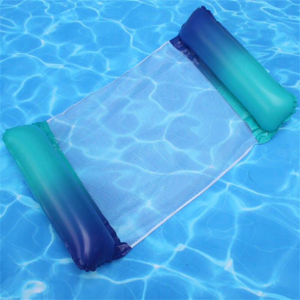Canapé gonflable pliable à double usage, lit-balançoire avec filet, hamac, piscine, rangée de jouets, 11 styles: 2