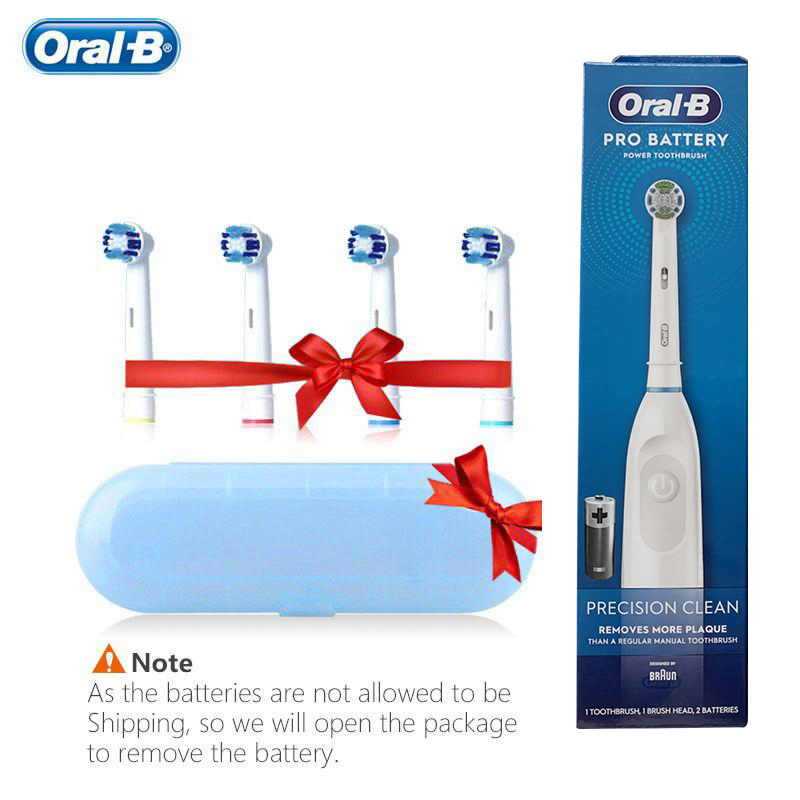 Oral B Sonic Electric Toothbrush DB5010 Battery Electronic Whitening Teeth Brush Washable Tooth Brush For Adult: Sky Blue