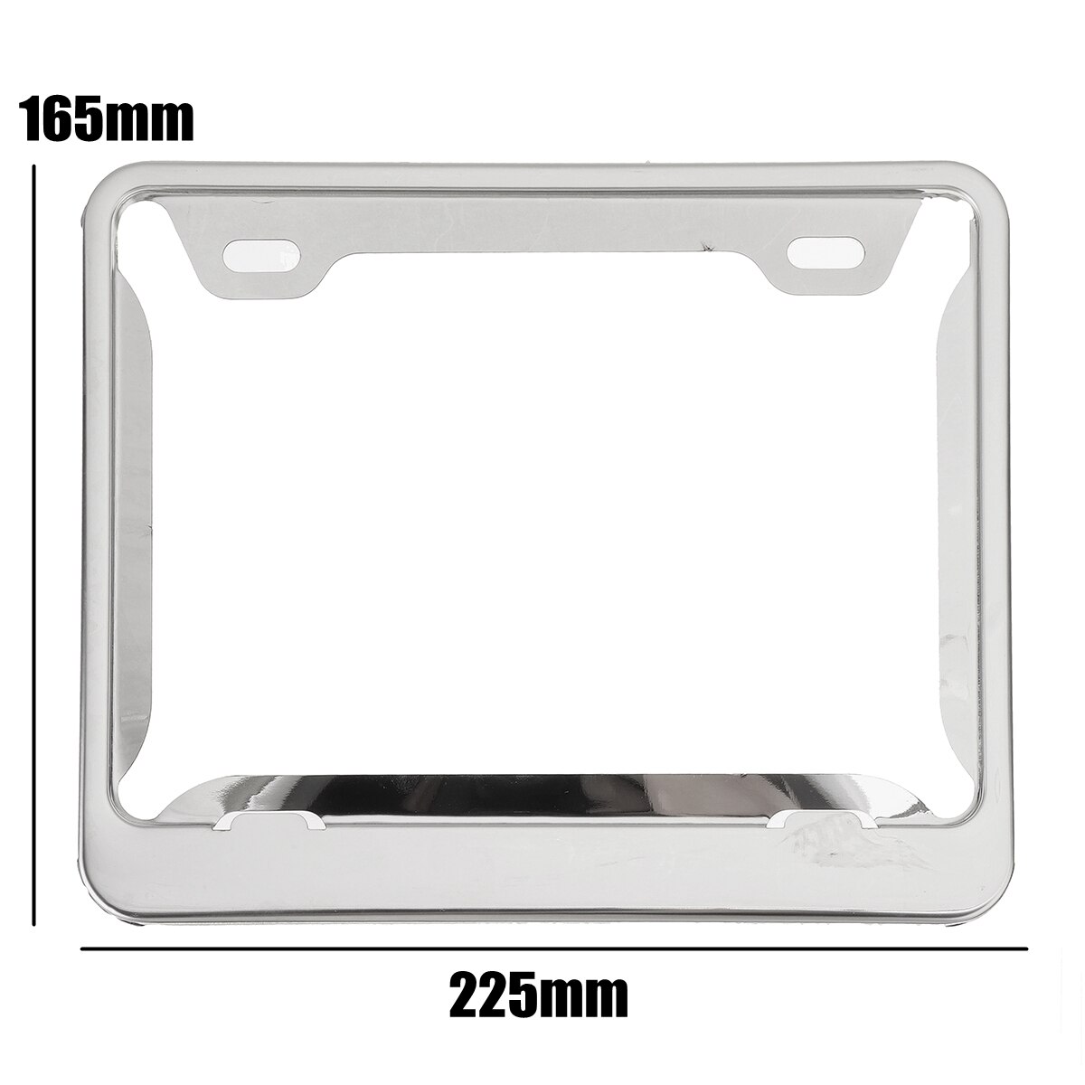 Kentekenplaathouder Frame Geschikt Voor Spanje Motorfiets Kenteken Plaat Rvs 22.5X16.5Cm Rvs