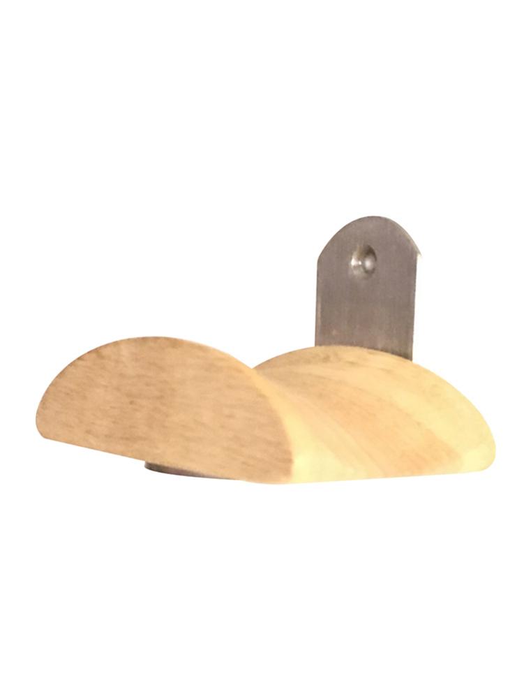 Wall Mounted Headset Holder Gameing Headphones Rack Innovative Wooden Earphone Holder Retro Stylish Headphone Hanger