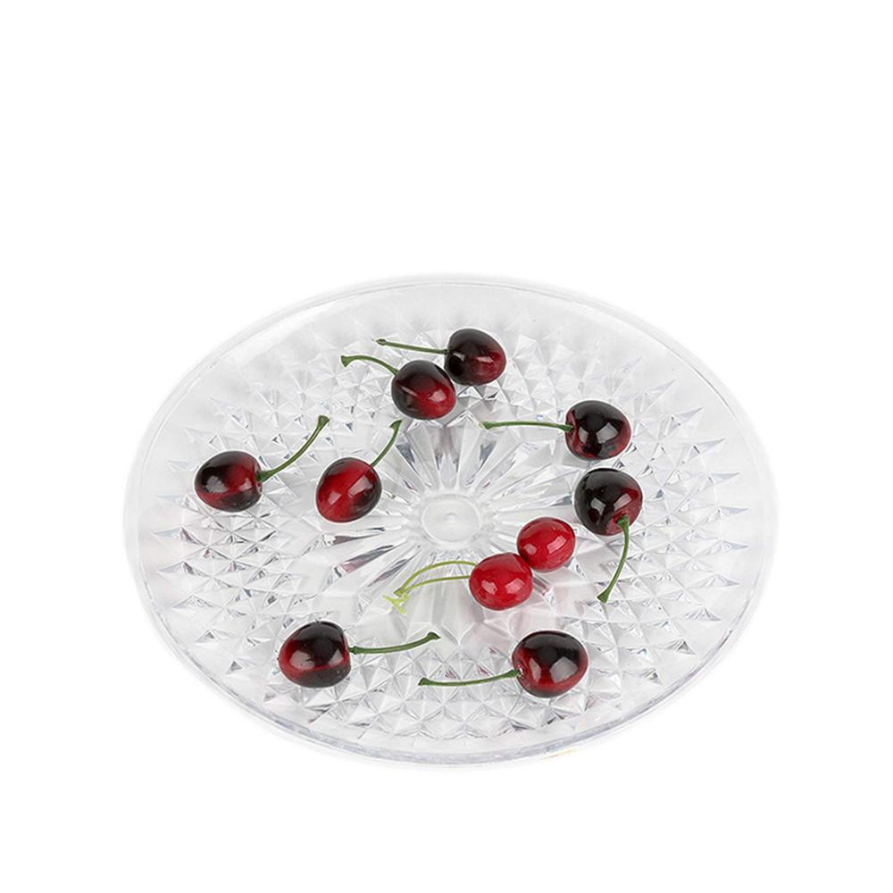 3-- etterslep plast kakestativ klar akryl lagdelt serveringsstativ rund cupcakeholder dessert utstillingstårn fruktfat