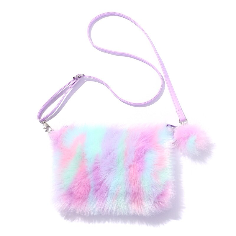 Mode Kinderen Meisjes Schoudertas Leuke Eenhoorn Dieren Messenger Bag Kids Sleutels Portemonnee Schattige Prinses Mini Handtas