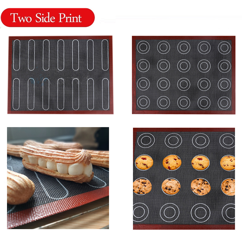 Siliconen Bakmat Non-stick Oven Vel Liner Bakkerij Keuken Bakvormen Accessoire Gereedschappen Gebak Macaron Pad Voor Koekjes