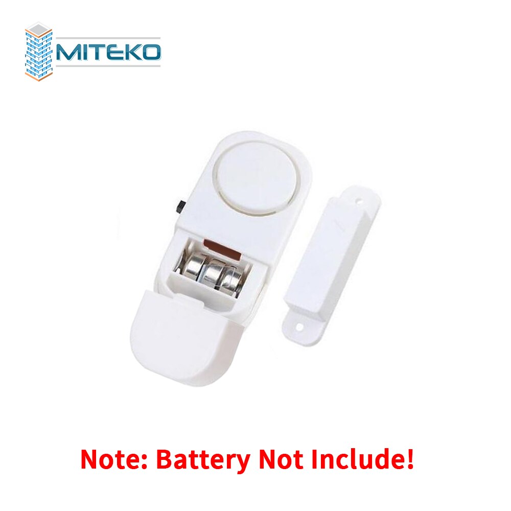 Wireless Door Window Sensors Alarm Entry Burglar Standalone Magnetic Independent Home Big Decibel Security 90dB Alarm Guardian