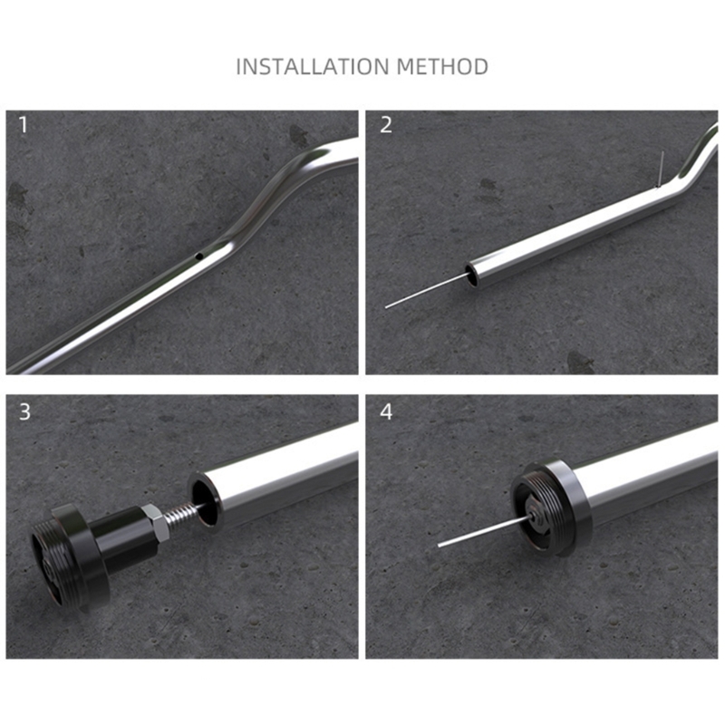 Clignotant LED pour guidon de moto, 2 pièces, 12V, barre de poignée, marqueur latéral, éclairage d'angle
