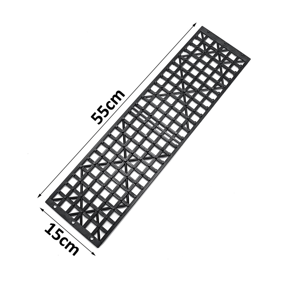 2 Pcs Car Emergency Rescue Anti-skid Board Sand Mud Snow Traction Boards Escaper Sand Recovery Tracks Tire Tyre Ladder