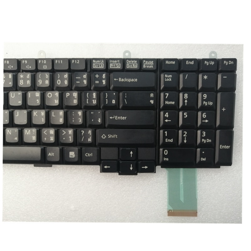 Teclado para Fujitsu LifeBook N6410 N6420 N6460, reemplazo de teclado para portátil,
