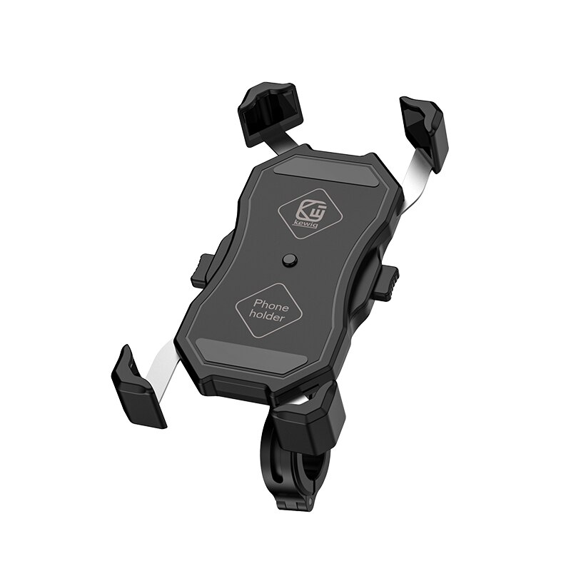 3,5-6,5 Zoll Telefon Halfter Motorrad QC 3,0 Drahtlose Ladegerät Lenker Fahrrad Halterung Schnell Ladung USB Ladegerät GPS Montieren halterung: ohne aufladen