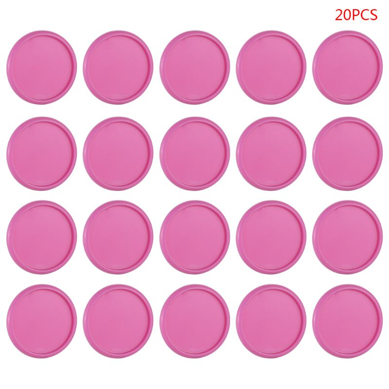 Anillo de plástico para portátil de 35mm de 20 uds, disco con orificio para setas, suministros de oficina G92E