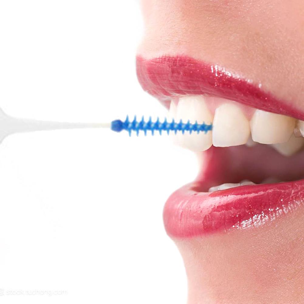 Tand Floss Mondhygiëne Dental Floss Zacht Plastic Rager Tanden Reinigen Vorm Push-Pull Interdentale Borstel Oral Care