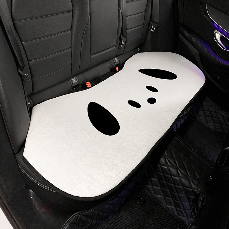 3 Stuks 4 Stuks Auto Kussen Pluche Cartoon Puppy Auto Creatieve Pluche Comfortabele Auto Creatief Kussen: GRIJS