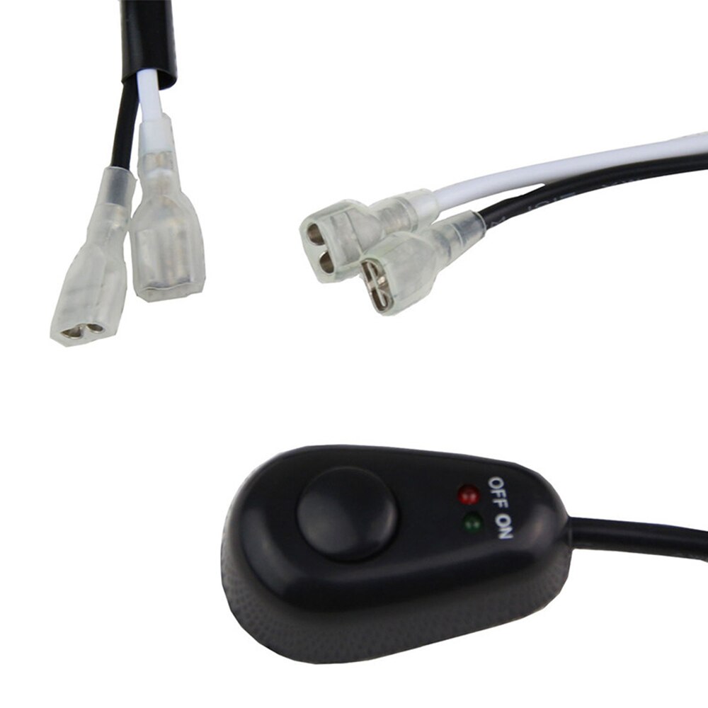 12v Car Wires Relay Harness Kit for Off-road Led Driving Work Light with Switch