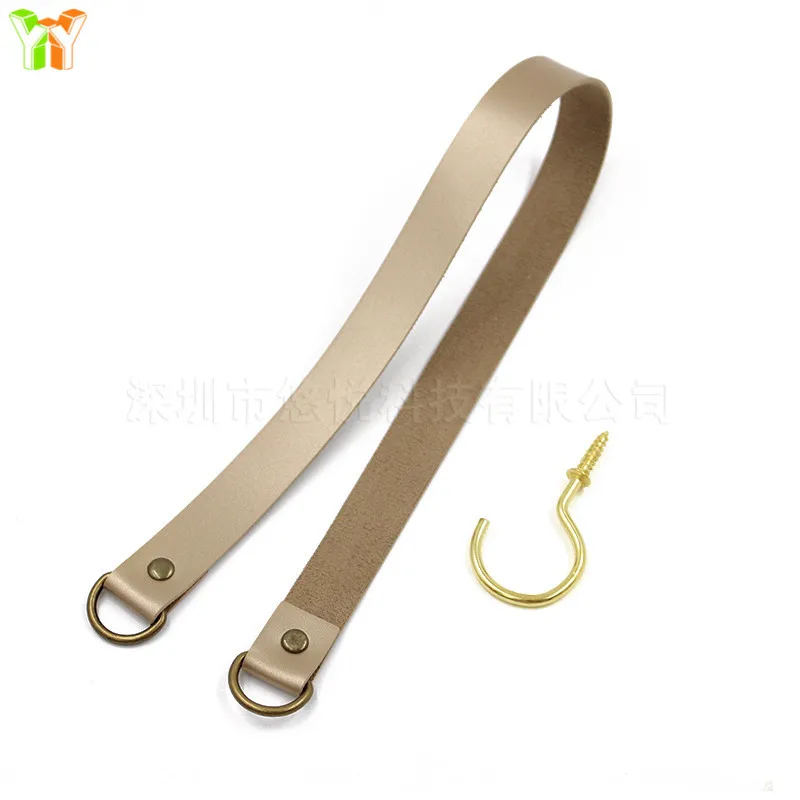 Lederen Gordijnband Achterkant Gordijnhouder Clip Gesp Touw Hotel Huis Decoratieve Kamer Accessoires Gordijn Tieback: Rood