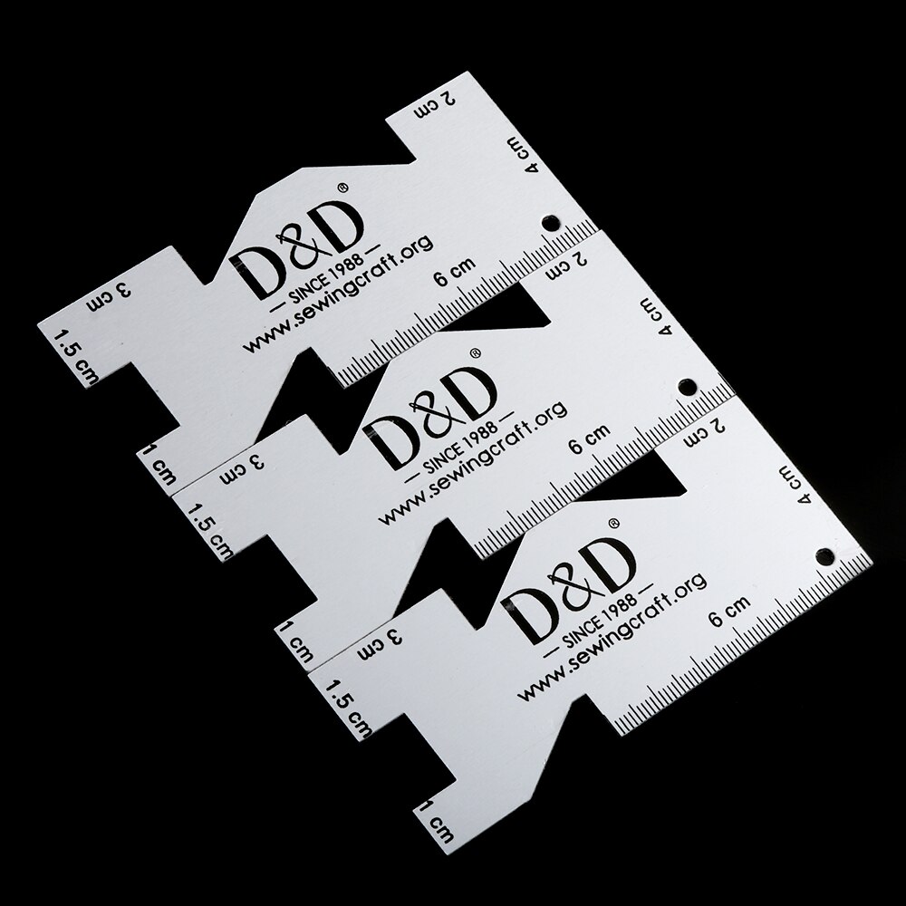 DIY Sewing Patchwork Ruler Quilting Grid Cutting Sewing Tailor Student Craft Metal Ruler Handmade Accessories Sewing Ruler