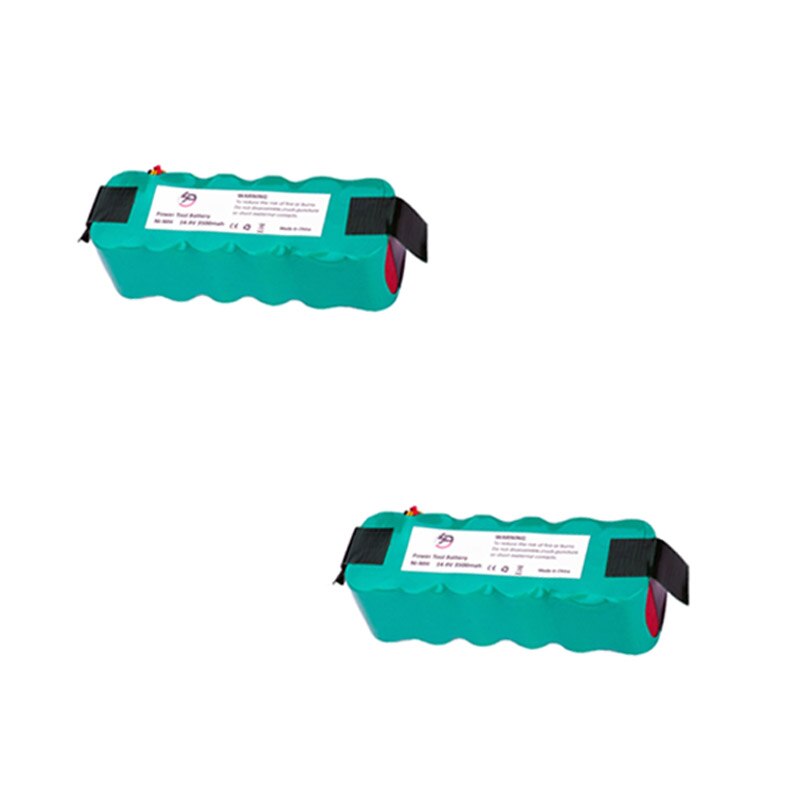 Baterías de aspiradora NI-MH para Panda X500 X600, 14,4 V, 3500mAh, para Ecovacs Mirror CR120, Dibea X500 X580: 2PC