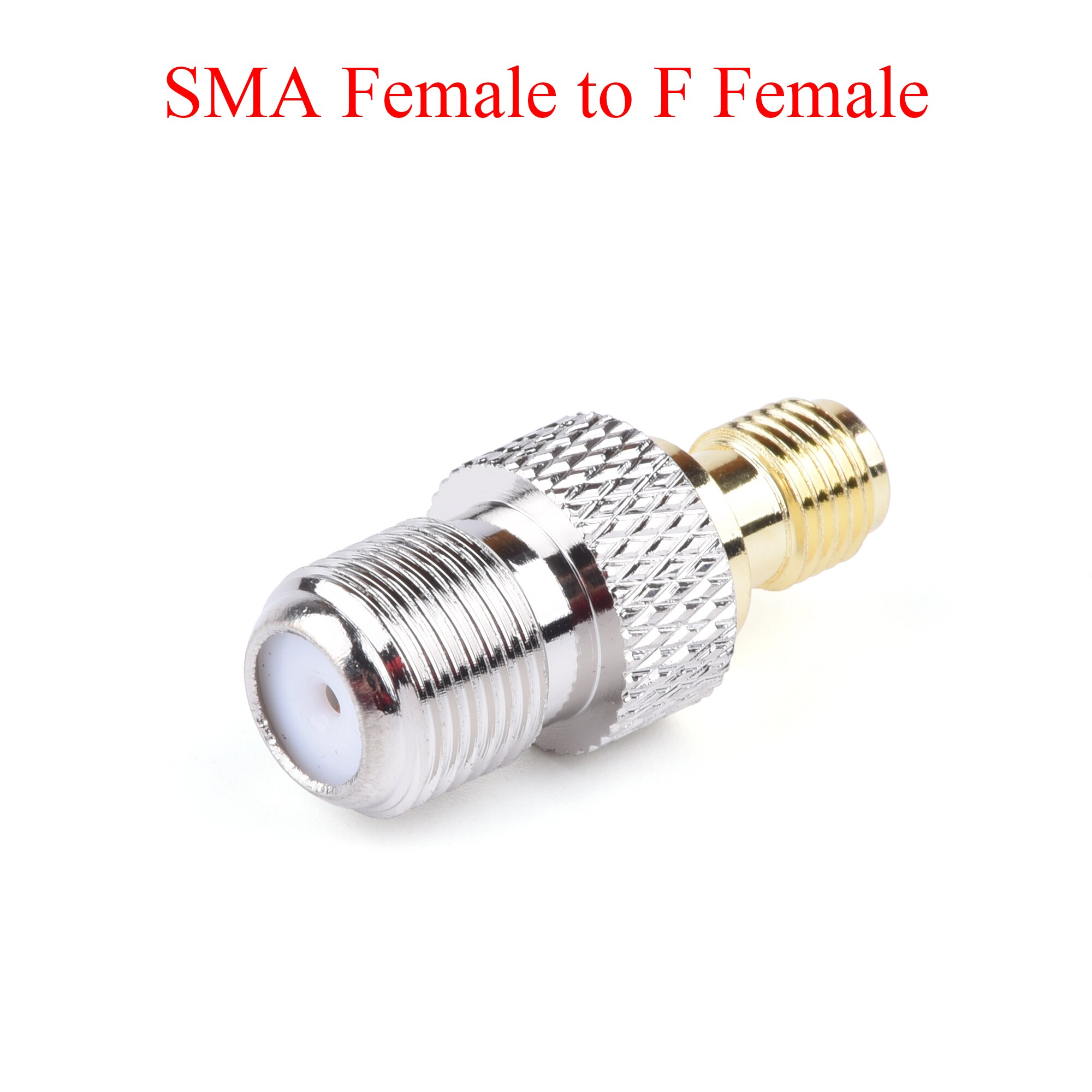 1Pcs RF Coaxial Connector SMA Female to BNC TNC MCX MMCX UHF N F Male Plug / Female Jack Adapter Use For TV Repeater Antenna: SMA-F to F-F