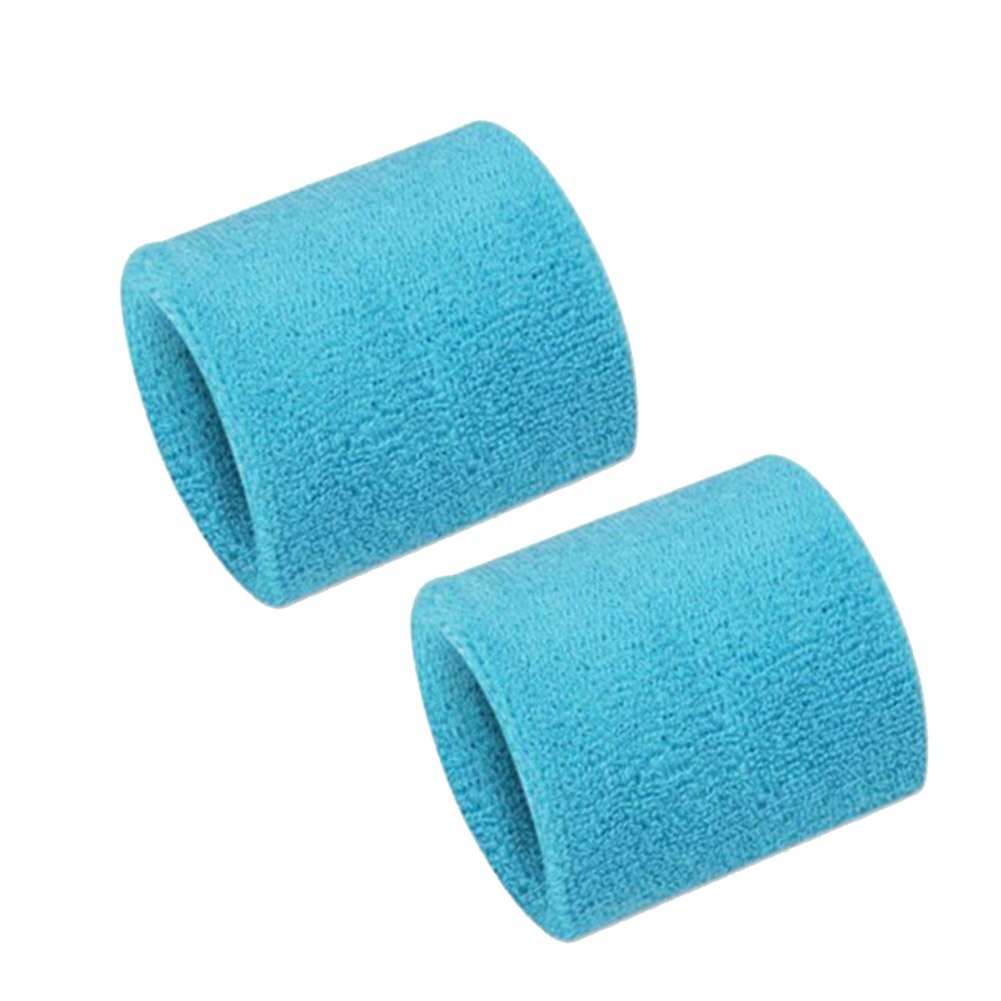 Training Zweetband Oefeningen Band 1 Paar Unisex Zweet-Absorberende Polyester: Goud / 10 8cm